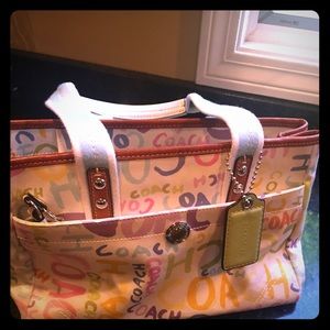Coach hand bag